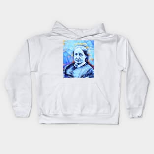 Elizabeth Gaskell Portrait | Elizabeth Gaskell Artwork | Elizabeth Gaskell Painting 10 Kids Hoodie